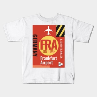 Frankfurt airport code Kids T-Shirt